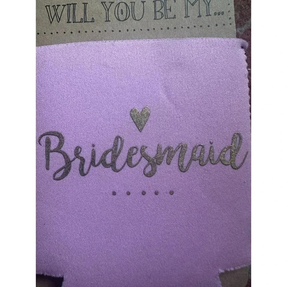 Natural Life Francesca’s Will You Be My Bridesmaid Koozie - Picture 2 of 5